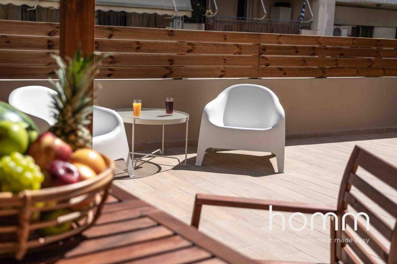 Nemeseos 1St Floor Homm Apartment With Roof Garden And Wading Pool Αθήνα Εξωτερικό φωτογραφία